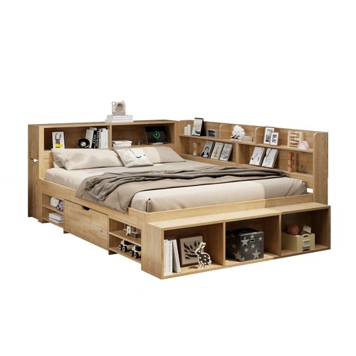 Wooden daybed 4ft6 double bed - 4ft6,