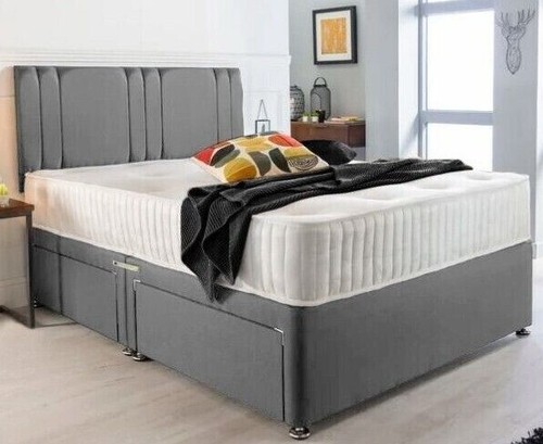 Divan bed set with - divan, 10"
