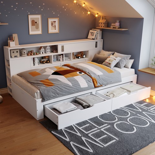 4ft6 double daybed - 4ft6,