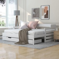 3FT Wooden Daybed w/Trundle