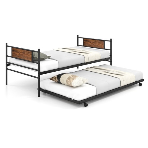 Single metal daybed sofa - sofa, bed