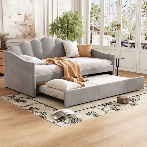 3ft velvet daybed - 3ft, bed